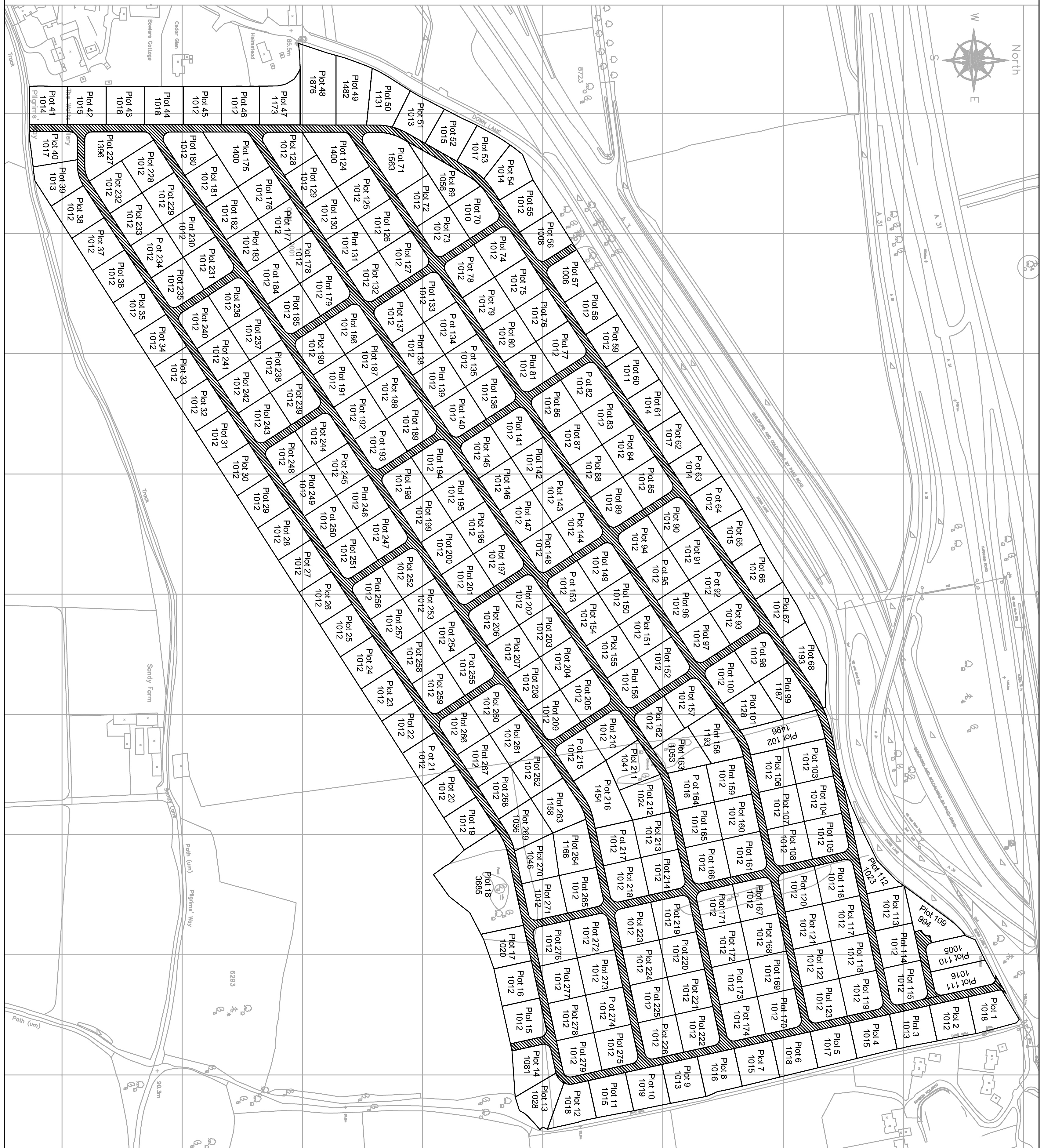 Guildford strategic land map